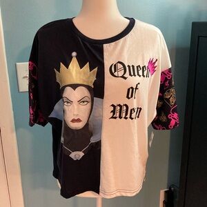 Disney Parks Snow White Evil Queen Grimhilde Shirt Women Size Large